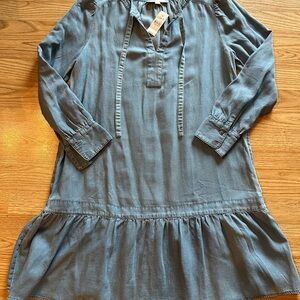 LOFT Denim Blue Dress